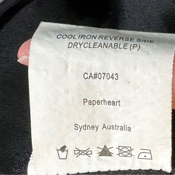 White Closet Black Wide Leg Split Leg Pants - XS - Picture 7 of 10